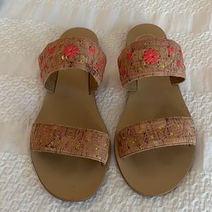 Jack Roger’s cork sandals.